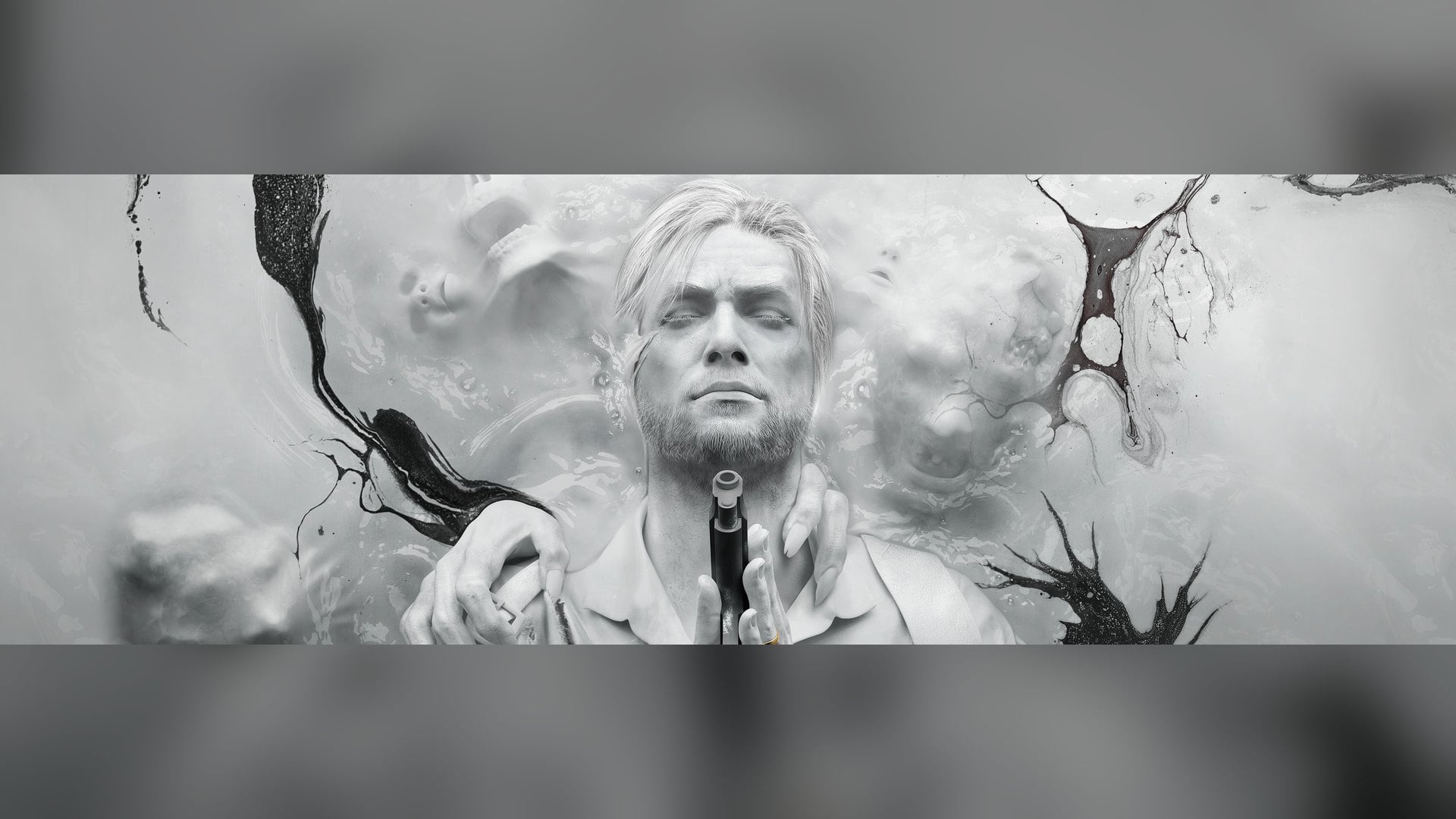 The Evil Within 2 key art showing Sebastian Castellanos holding a pistol