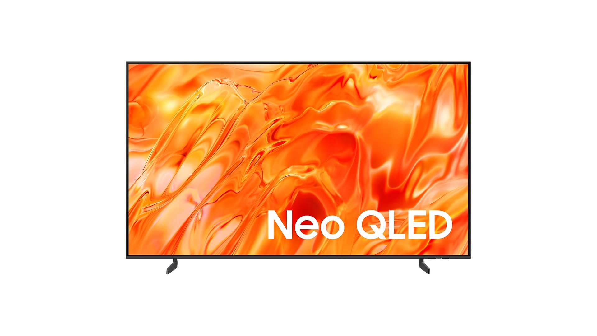 Samsung QN70H Neo QLED TV on a stand