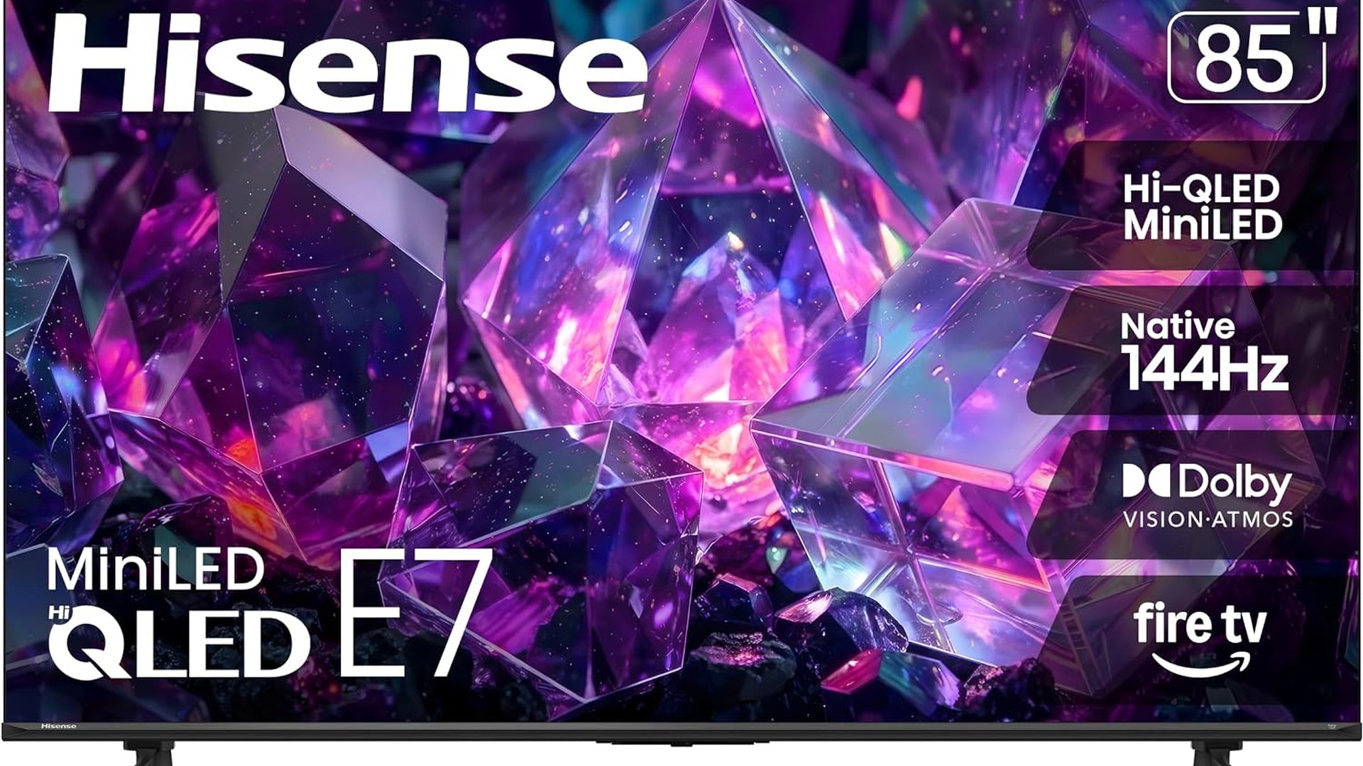 Hisense 85-Inch E7SF Mini-LED TV Hits $947.99 at Amazon With Just 144 Dimming Zones