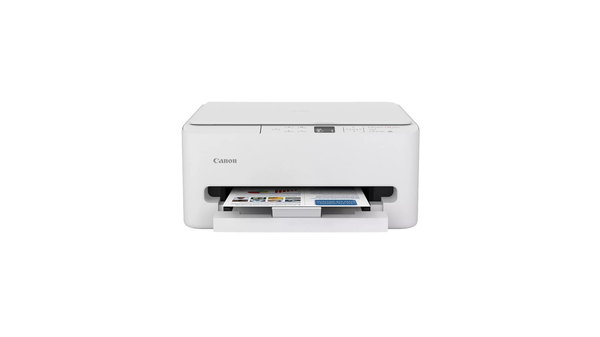 Canon PIXMA TS6520 all-in-one printer, front view