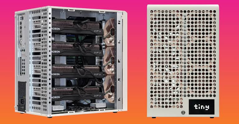 Tiny Corp Launches Configurable Tinybox AI Workstation With Four Radeon RX 9070 XT GPUs
