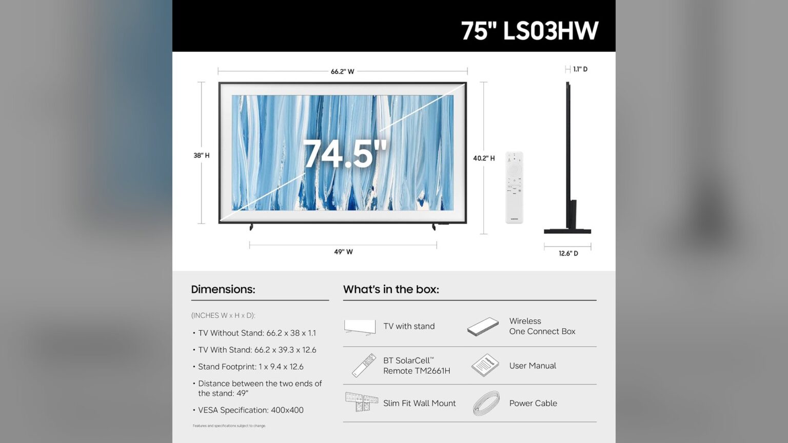 Upgrade Pro Frame Samsung 75-Inch The Frame Pro Drops to $2,197.99 at Amazon, but the ...