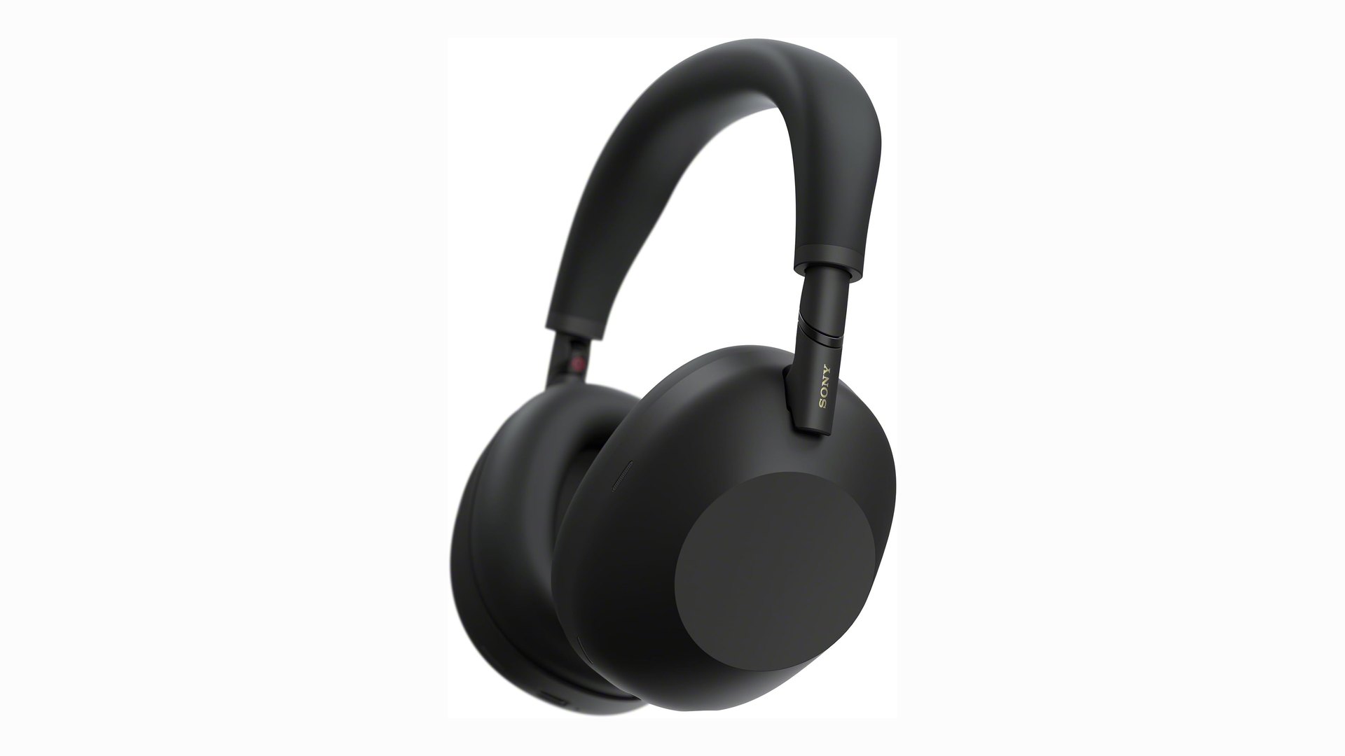 Sony WH-1000XM6 headphones in black against a white background