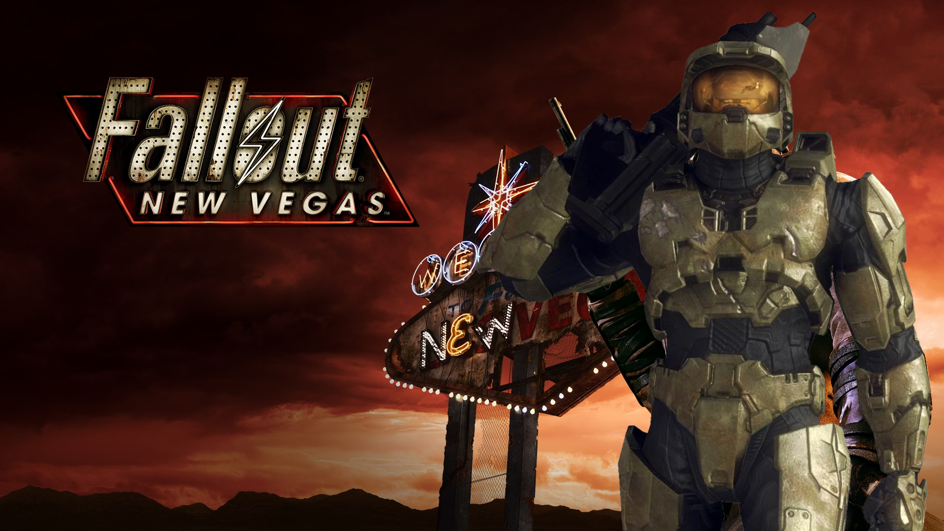 Halo 3 and Fallout: New Vegas Are Being Merged in a Fan Project With Master Chief, Warthogs and Full Dialogue