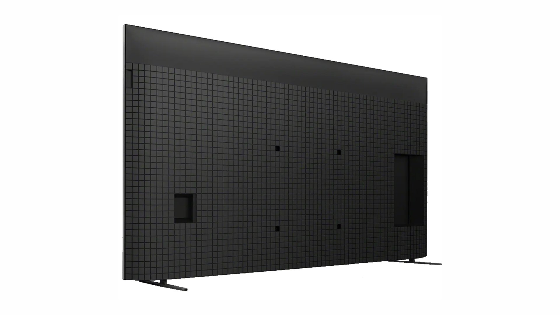 Rear view of a Sony BRAVIA 7 television
